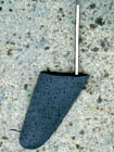 (image for) HUKI 8 inch Weedless Rudder - Click Image to Close