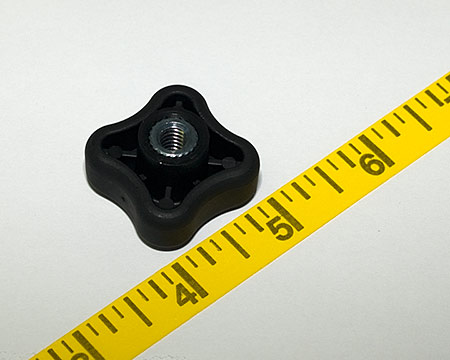 (image for) Small Knob for Adjustable Foot Pedals - Click Image to Close
